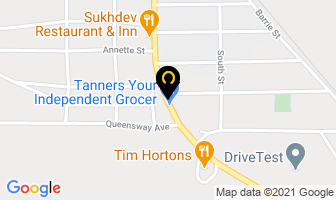 Algom Insurance Adjusters in Espanola map
