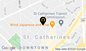 Algoma Central Properties Inc in St. Catharines map