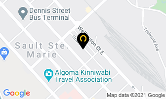 Algoma Natural Healing in East Angus map