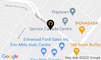 Alicos Group in Mississauga map