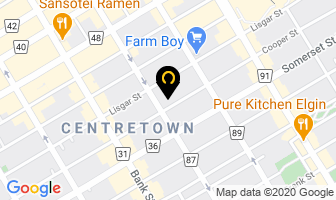Align Massage Therapy in Guelph map