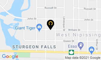 Aliments En Vrac Du Nipossing in Sturgeon Falls map