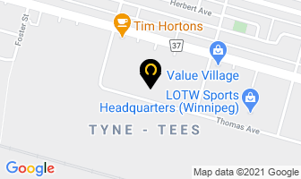 All About Hardwoods Inc in Winnipeg map