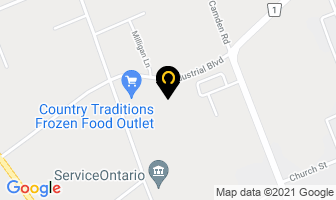 All About Signs in Napanee map