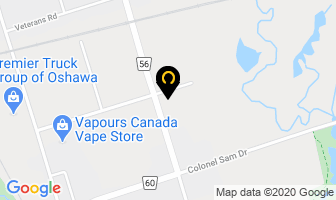 All City Towing in Oshawa map