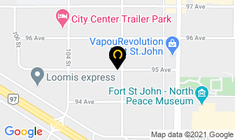 All Clean Fluids & Filtration Services Ltd in Fort St. John map