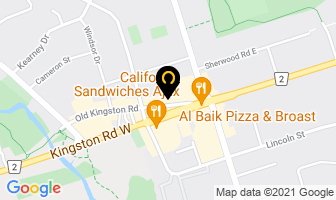 All In One Convenience Ltd in Barrie map
