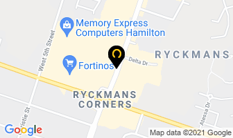 All It Solutions Inc in Hamilton map