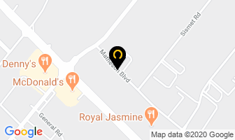 All Masters Martial Arts Centre in Mississauga map