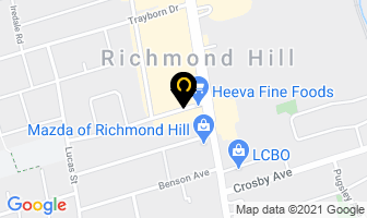 All Nation Driving School in Richmond Hill map