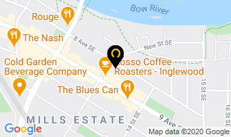 All Nations Full Gospel Church in Calgary map