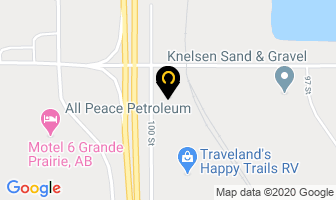 All Peace Petroleum Ltd in Grande Prairie map