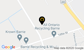 All Seasons Storage in Barrie map