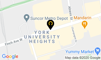 All Seasons Windows & Doors in North York map