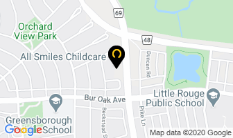 All Smiles Childcare in Markham map