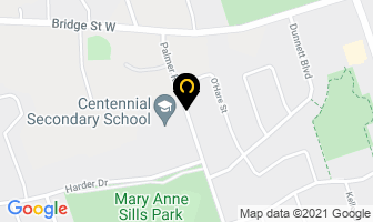 All Star Landscaping & Maintenance in Belleville map