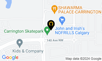 All Time Fitness in Calgary map