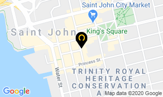 Allaby C Dwight in Saint John map
