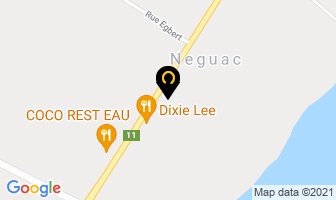 Allain Auto Sales in Neguac map