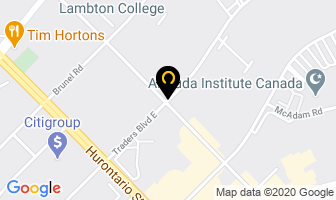 Allam Law Office in Mississauga map