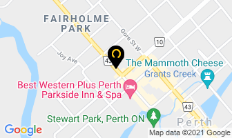 Allan Chartered Accountant Professional Corp in Perth map