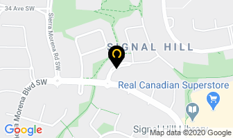Allan Hogenson Chartered Accountant in Calgary map