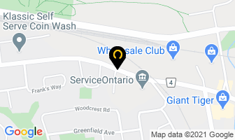 Allandale Funeral Services Inc in Barrie map