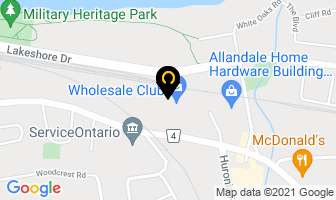 Allandale Wine Crafters in Barrie map