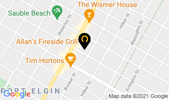 Allan's Fireside Grill in Waterford map