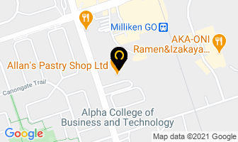 Allans Pastry Shop Ltd in Orillia map