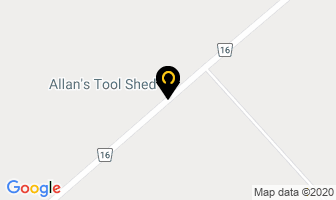 Allan's Tool Shed in Merrickville map