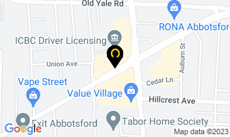 Allcare Denture Clinic in Abbotsford map
