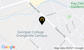 Allegro Industries Ltd in Orangeville map