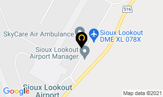 Allen Airways Ltd in Fort St. John map