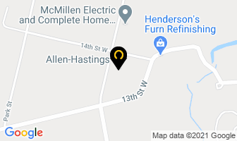 Allen-Hastings Ltd in Owen Sound map