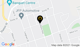 Allens Residental Service in Belleville map