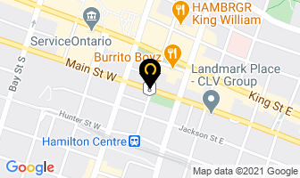 Alliance Of Clinical Evaluators in Hamilton map