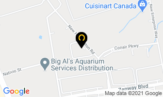 Alliance Store Fixtures Inc in Vaughan map