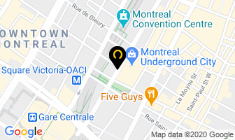 Alliance Vivafilm in Montreal map