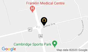 Allied Fitting Canada in Cambridge map