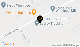 Allied Holdings Inc in Winnipeg map