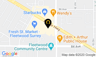 Allied Insurance Services Inc in Surrey map