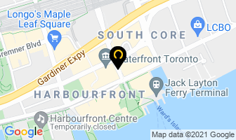 Allied Irish Banks in Toronto map