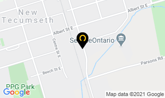 Alliston Machinery Sales in New Tecumseth map