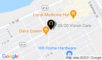 Allona Active Wear in Medicine Hat map