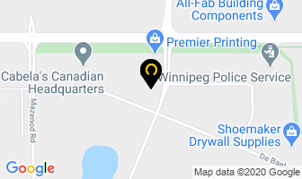 Alltech Canada in Winnipeg map