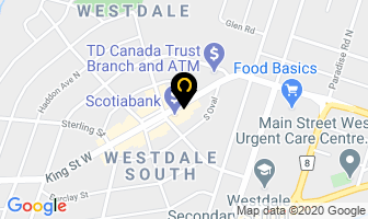 Allure Fitness Inc in Hamilton map
