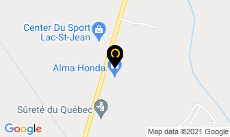 Alma Acura in Alma map