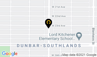 Alma Building & Renovation in Vancouver map