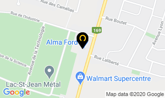 Alma Ford Inc in Alma map